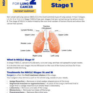 Stage 1 Non-Small Cell Lung Cancer